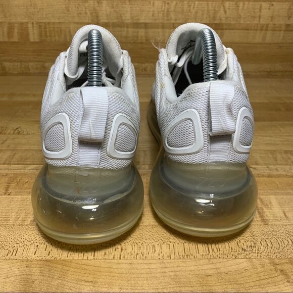 NIKE AIR MAX 720 AR9293-101 PLATINUM WHITE 7.5 - Picture 4 of 8